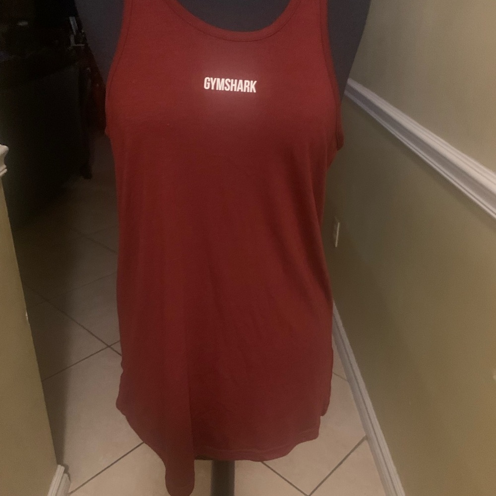 Gymshark Women's Red Tank Top